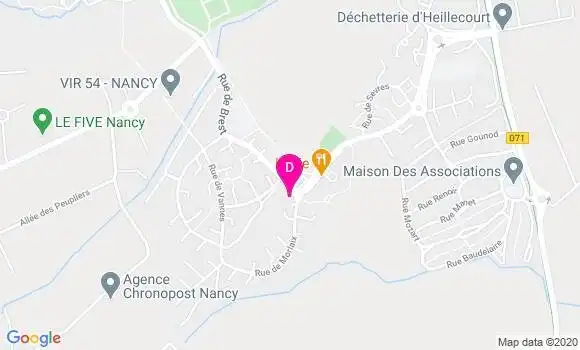 Localisation Meryl Benard