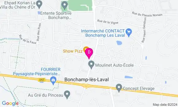 Localisation Claire Chauveteau