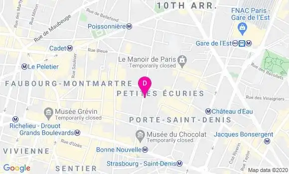 Localisation Charlotte Desvallees