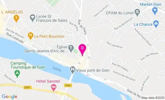 Localisation Franck Benisti