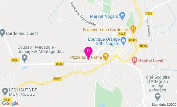 Localisation Yves Brien