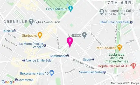 Localisation Agathe Aubert