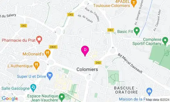 Localisation Aude Le Gat