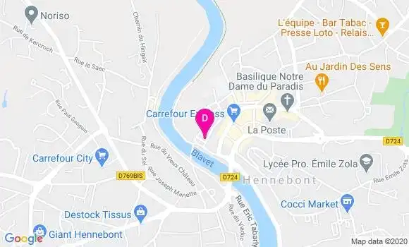 Localisation Yves Drean