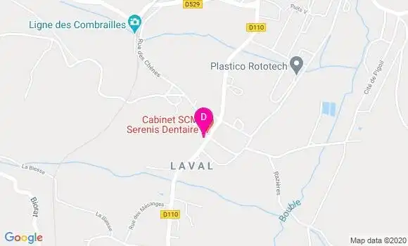 Localisation Christine Chauveau