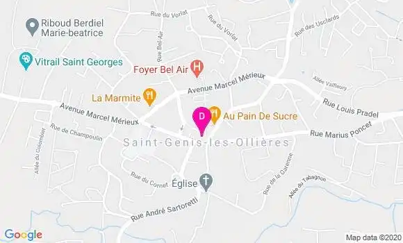 Localisation Geraldine Chirent