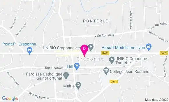 Localisation Guilhem Thermac
