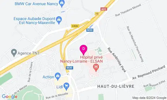 Localisation Lise Boulanger