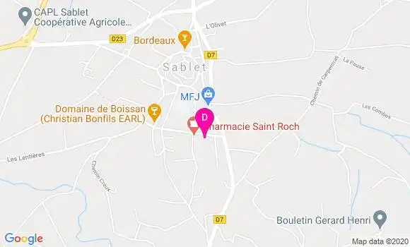 Localisation Francoise Tarroux