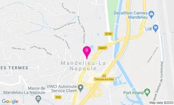 Localisation Christel Mathelin