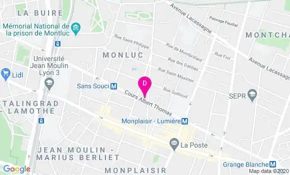 Localisation Marc Berdougo