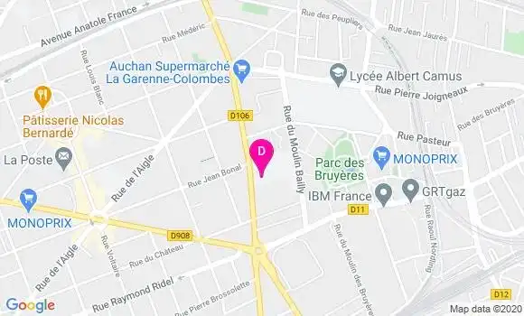Localisation Franck Castelnaud