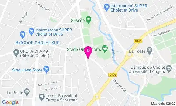 Localisation Marie Francoise Hainis