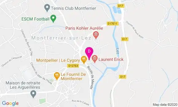 Localisation Eric Galinier