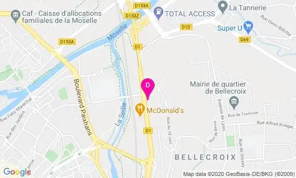 Localisation Xavier Kalus