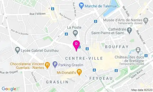 Localisation Catherine Lacroix Barnault