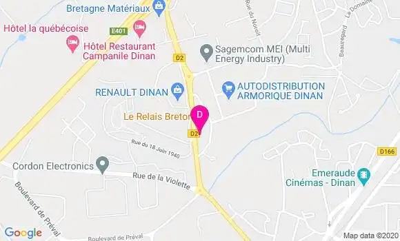 Localisation Soizic Le Jossec