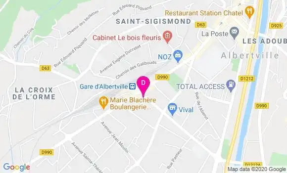 Localisation Bernard Lapostolle