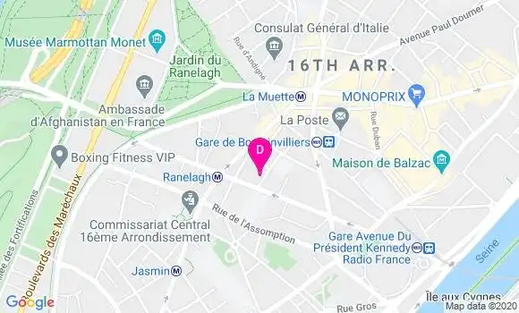 Localisation Isabelle Cochet