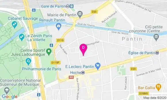 Localisation Eric Chamouni