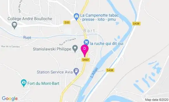 Localisation Jean Michel Bossu
