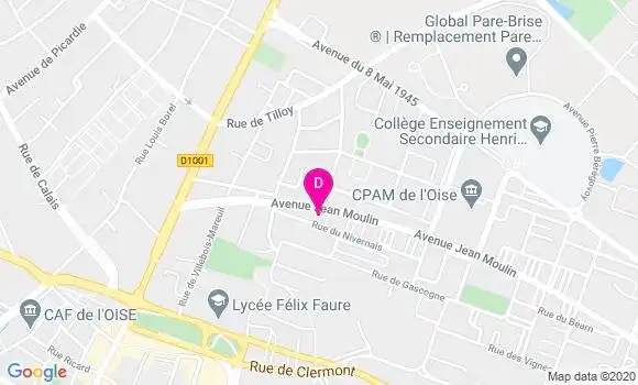 Localisation Clemence Rose