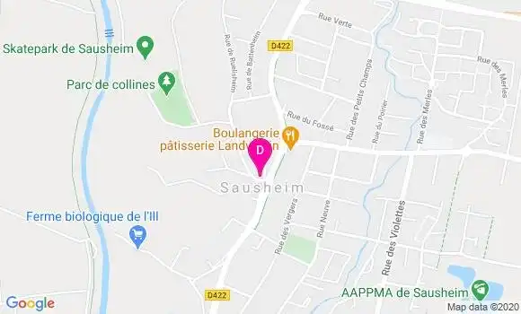 Localisation Cathy Dumel Lachenmaier