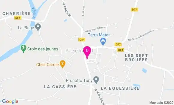Localisation Brigitte Gautier