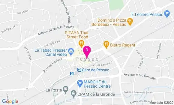 Localisation Patricia Cabanie