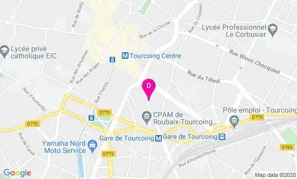 Localisation Julie Merkouloff