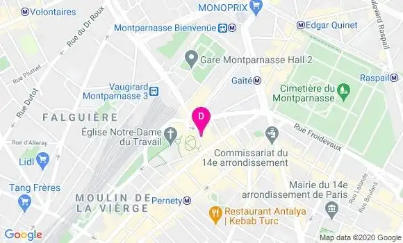 Localisation Hubert Dadoun
