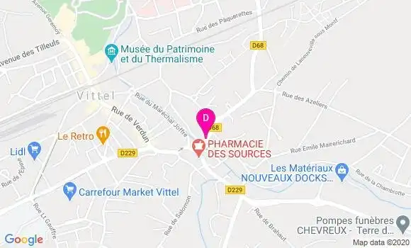 Localisation Vincent Dieudonne