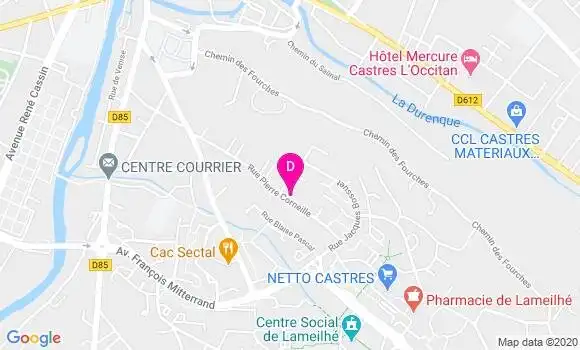 Localisation Nathalie Digney Sireyjol