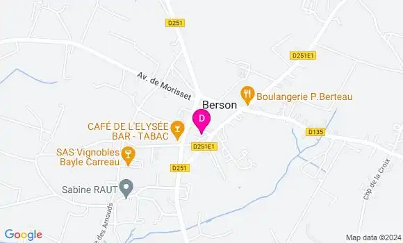 Localisation Thibault Daney