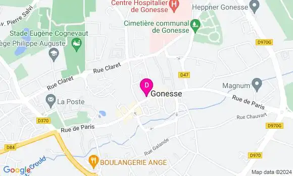 Localisation Jonathan Guetta
