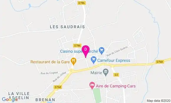 Localisation Erwan Lavergne