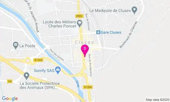 Localisation Hugues Rochet