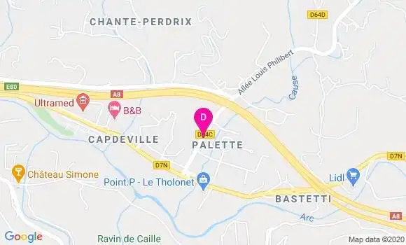 Localisation Francois Mahuteaux