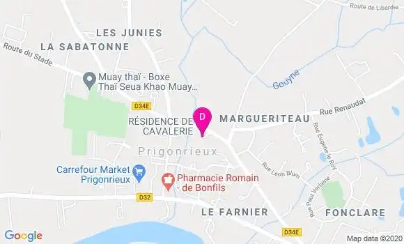 Localisation Anne Elisabeth Boitier