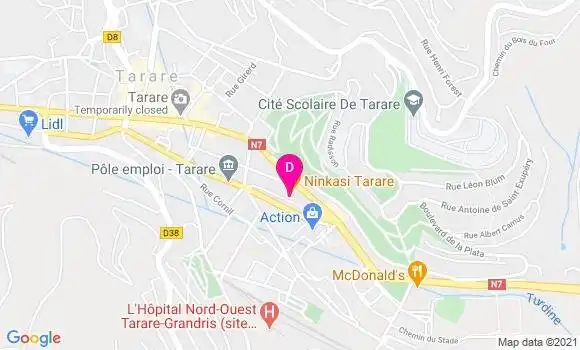 Localisation Sigolene Vigouroux