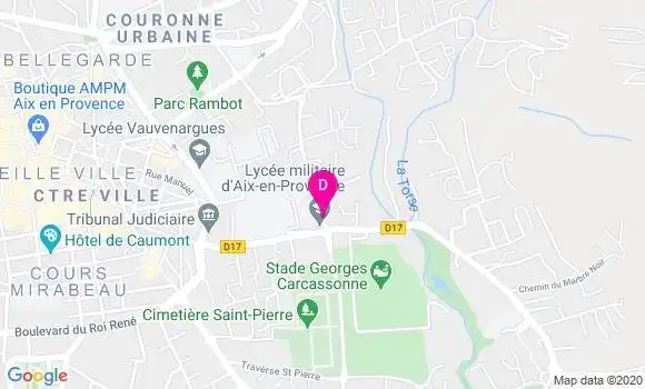 Localisation Cecile Cautain