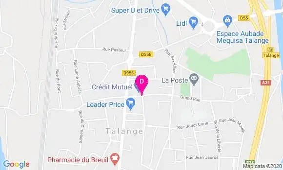 Localisation Lucas Correia