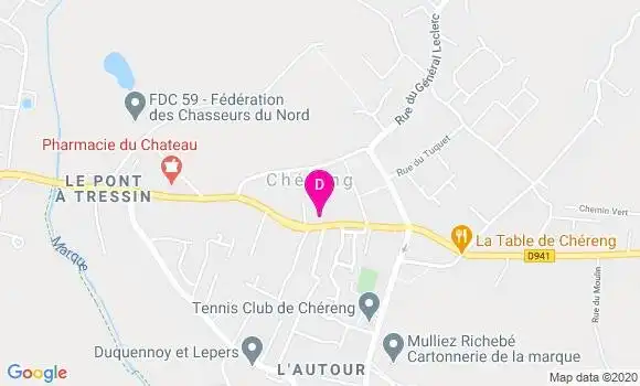 Localisation Eglantine Marel