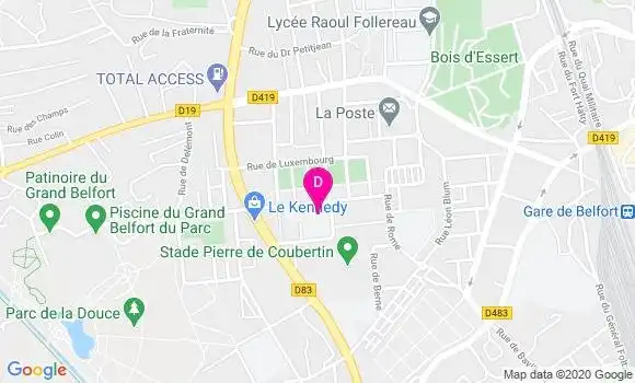 Localisation Helene Banderier