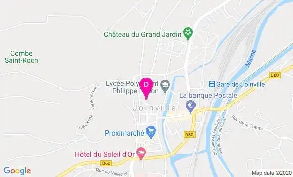Localisation Pierre Andre Chauvin