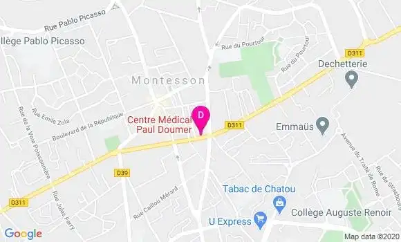 Localisation Isabelle Poencin Guyard