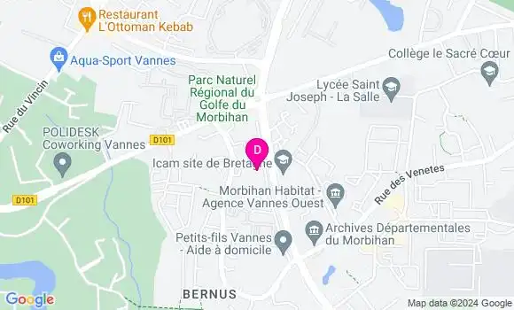 Localisation Gaëlle Lebrun