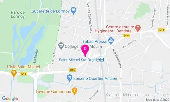 Localisation Philippe Oudard