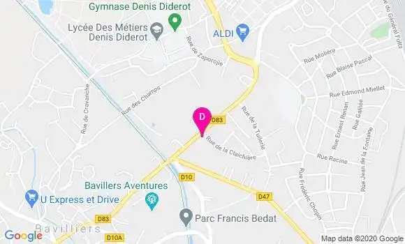 Localisation Christian Donas