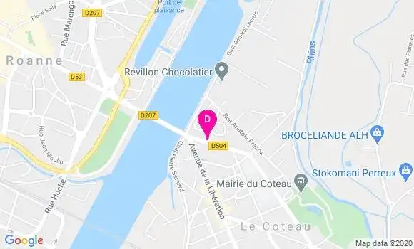Localisation Philippe Chanfray
